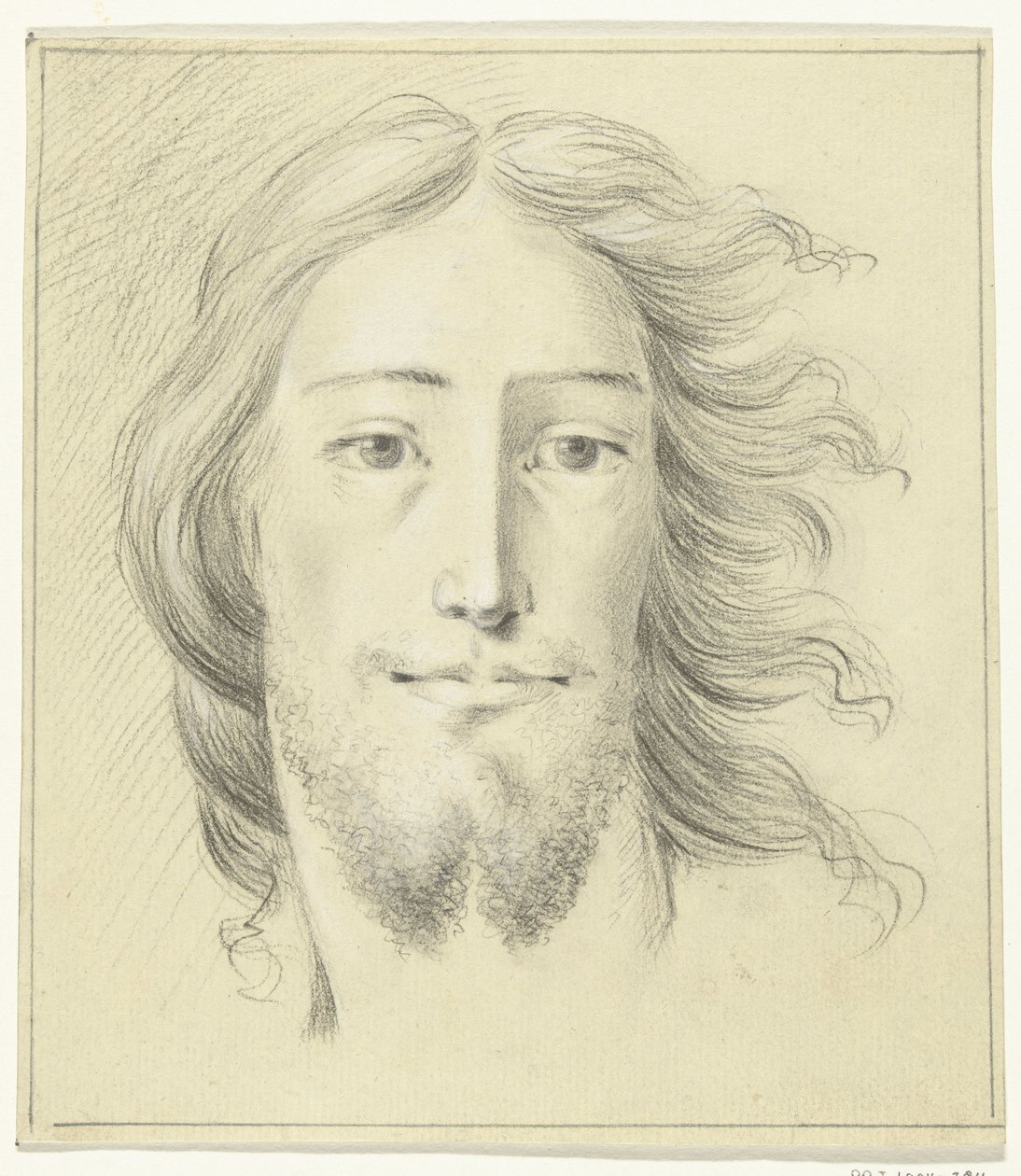 Head of a Man (Christ?) by Jean Bernard