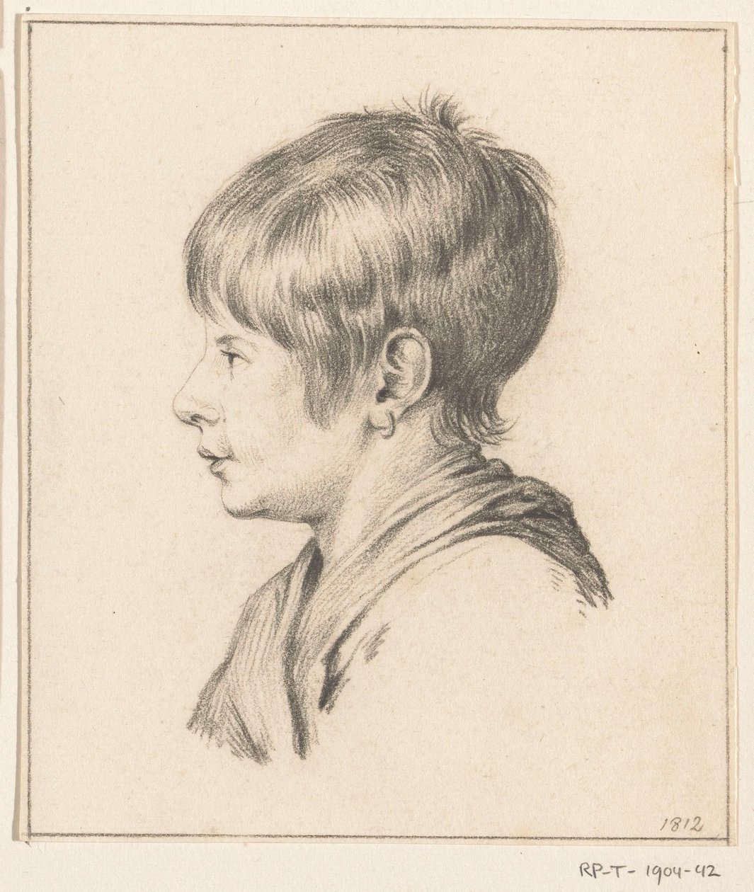 Bust of a Boy by Jean Bernard