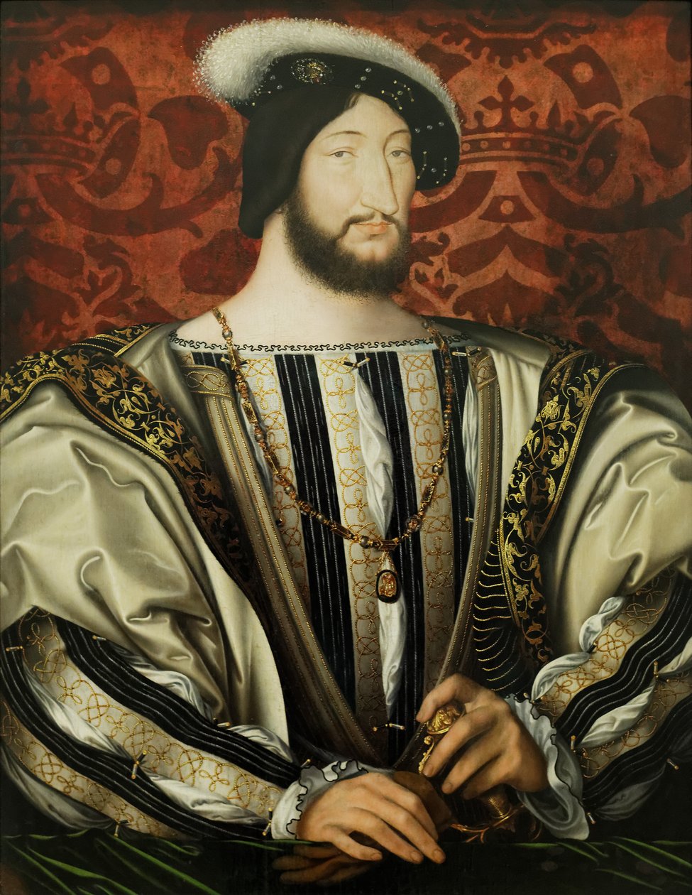 Francis I (1494–1547), King of France by Jean Clouet