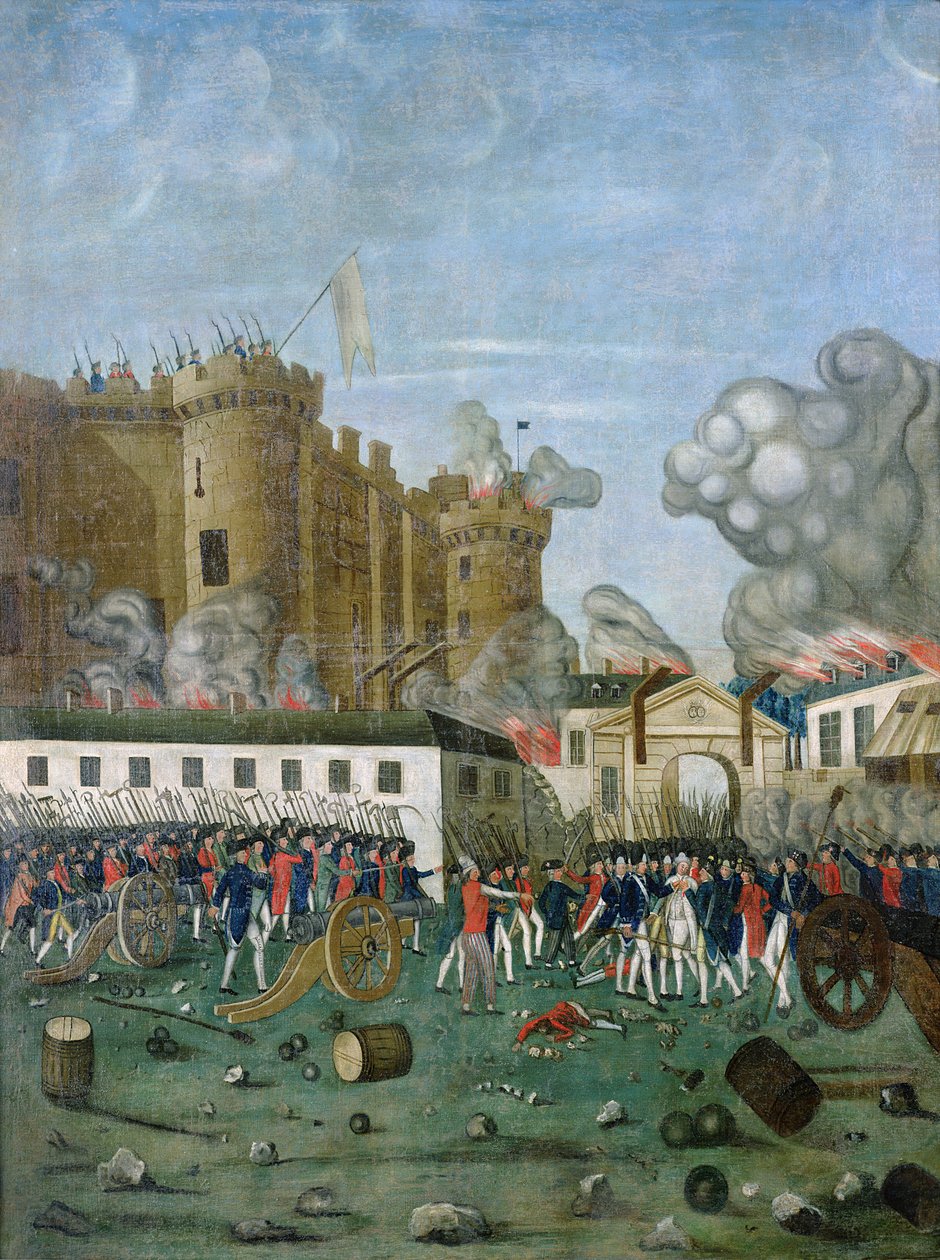 The Bastille Prison by Jean Dubois