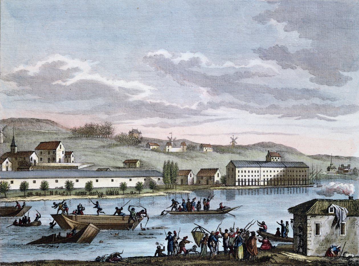The Nantes Drownings, after the 'Historic Paintings of the French ...