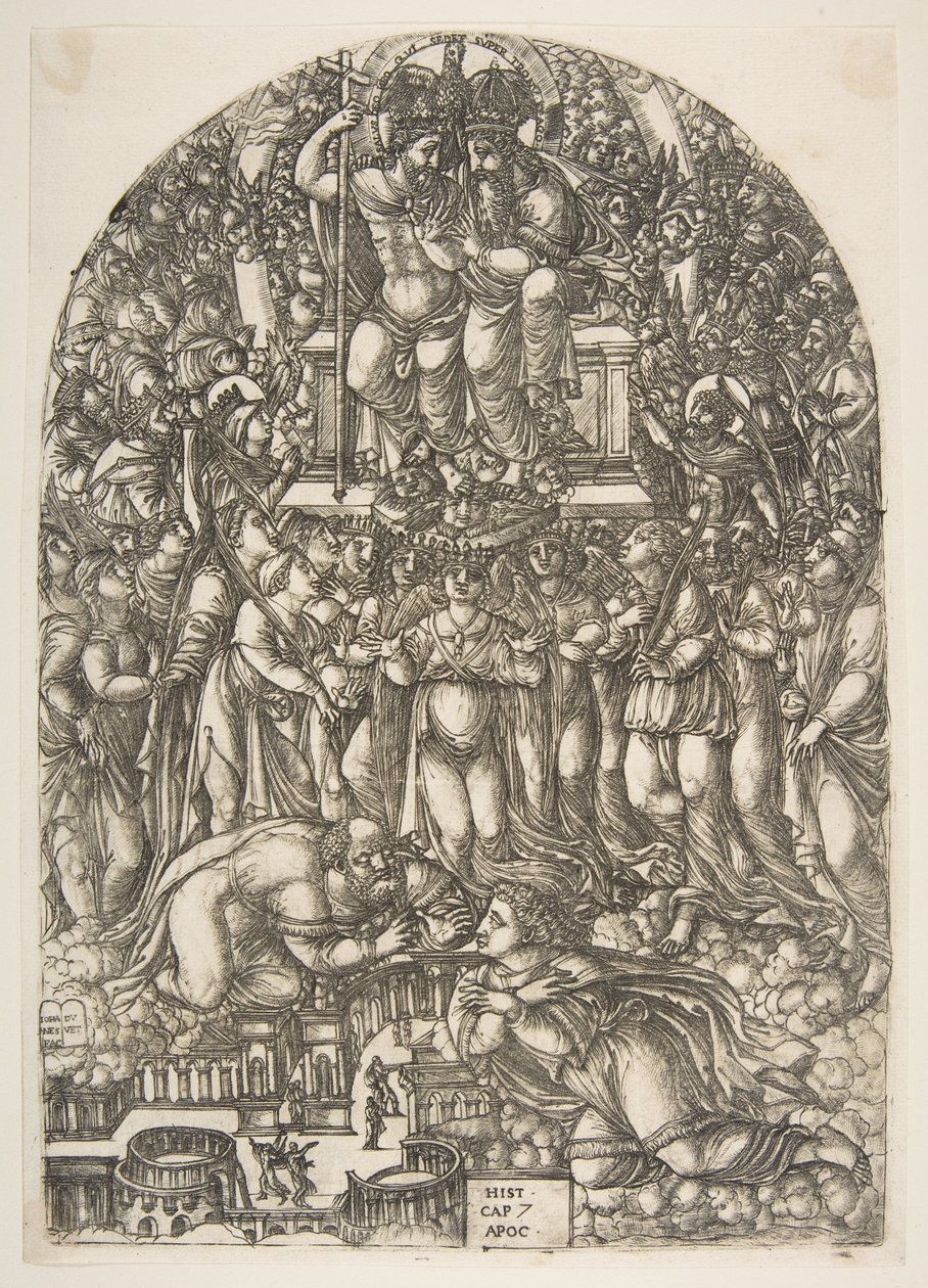 An Innumerable Multitude which Stands before the Throne, from the Apocalypse by Jean Duvet