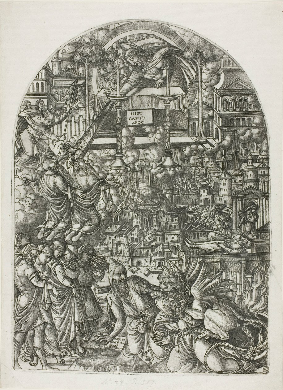 Measurement of the Temple by Jean Duvet