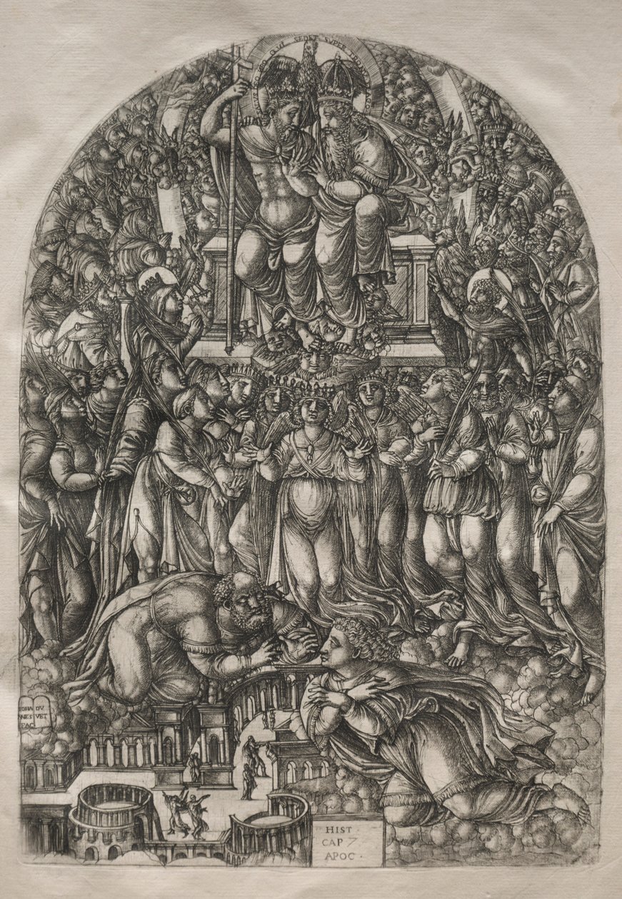 The Apocalypse: An Innumerable Multitude Which Stand Before the Throne by Jean Duvet