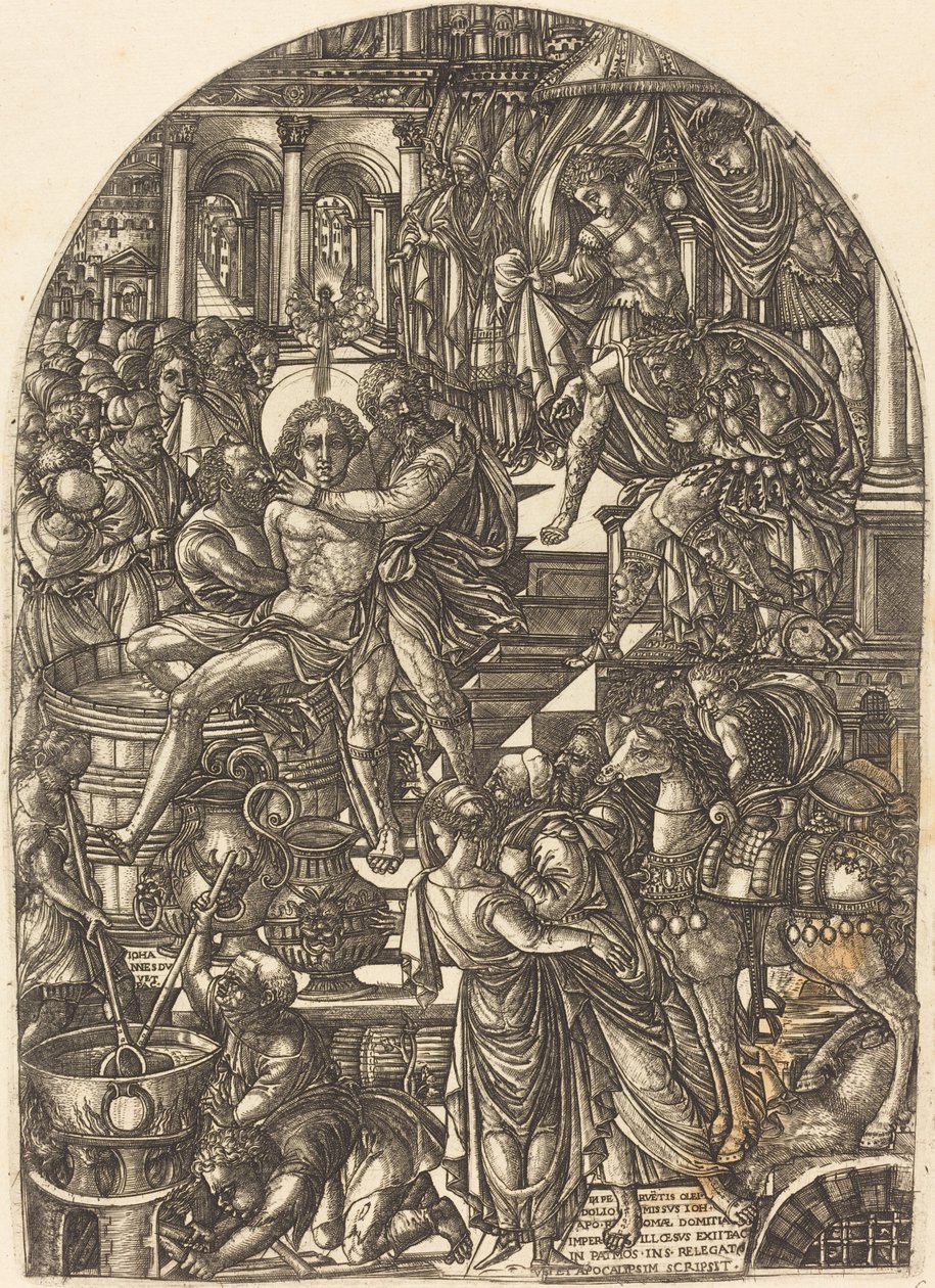 The Martyrdom of Saint John the Evangelist by Jean Duvet
