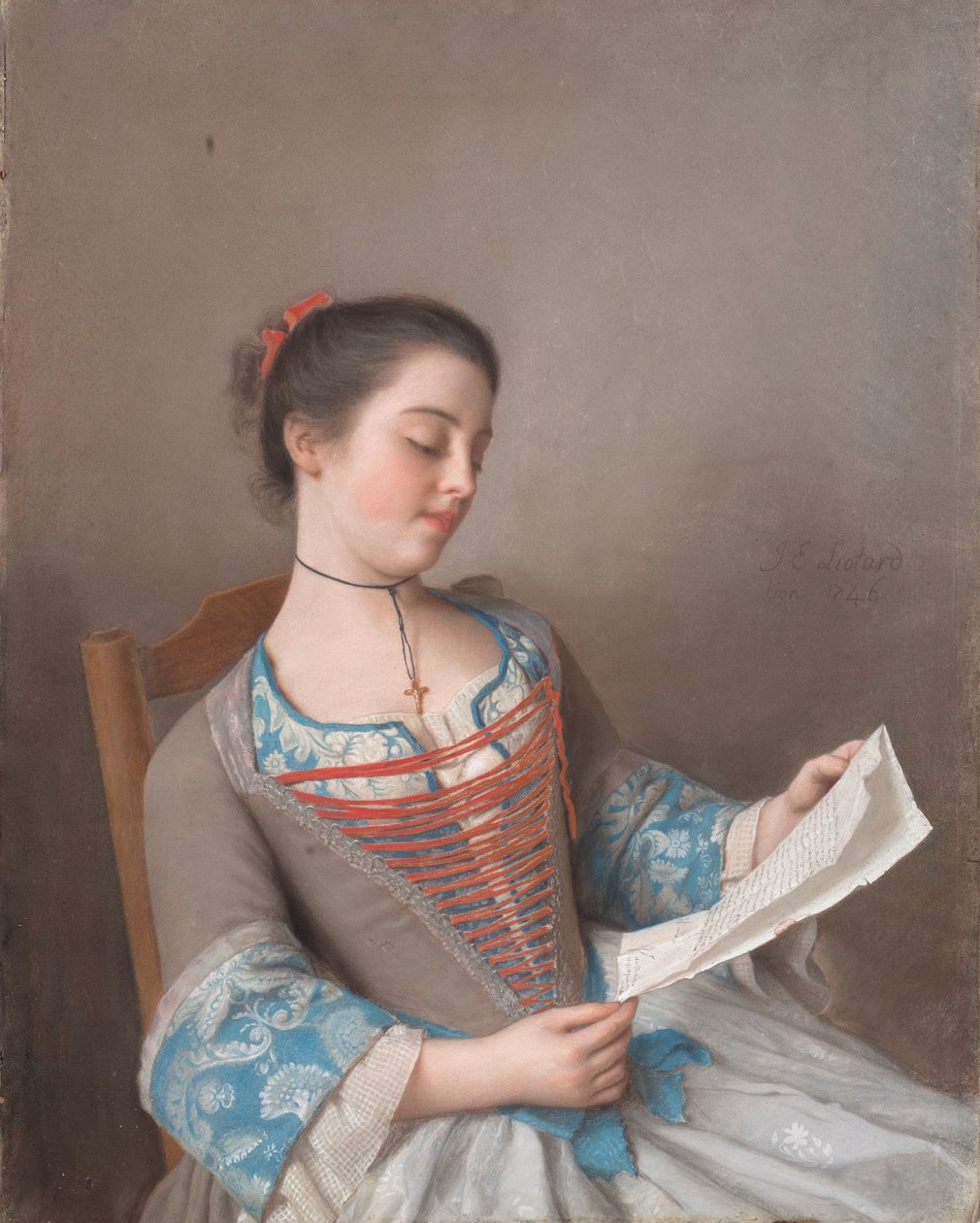 The Reader by Jean Étienne Liotard