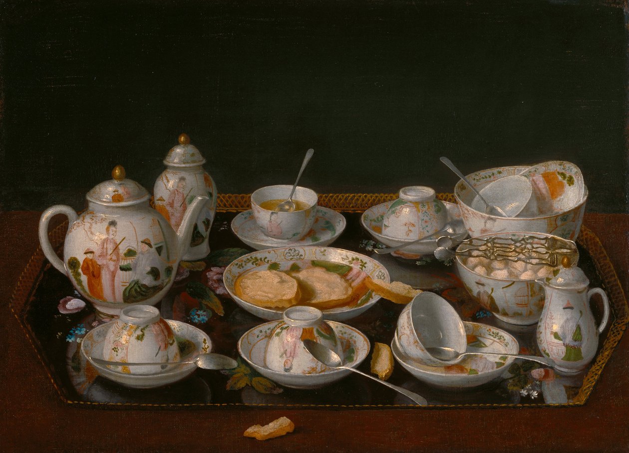Still Life: Tea Set by Jean Étienne Liotard