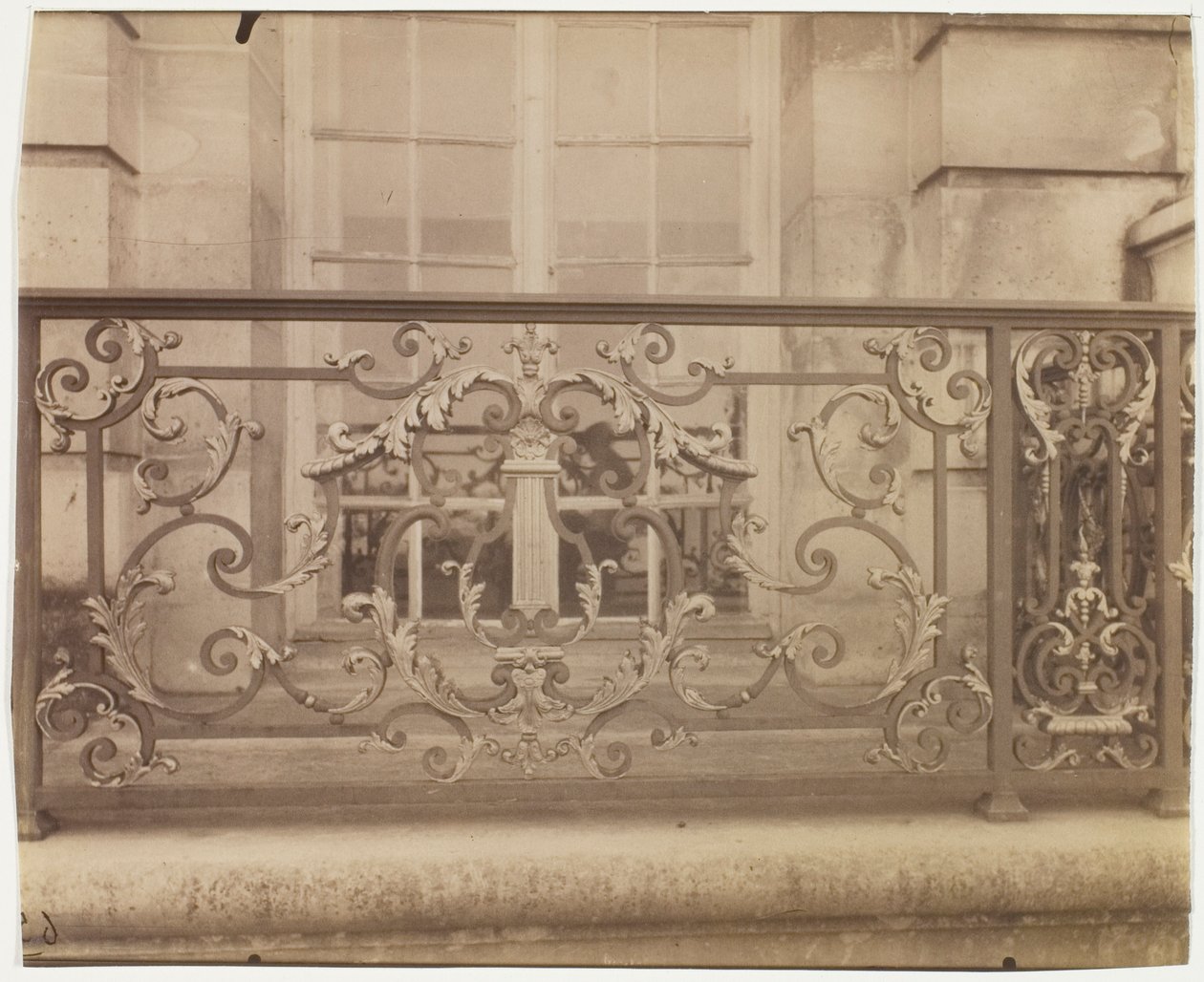 Versailles, Castle Gate by Jean Eugène Auguste Atget