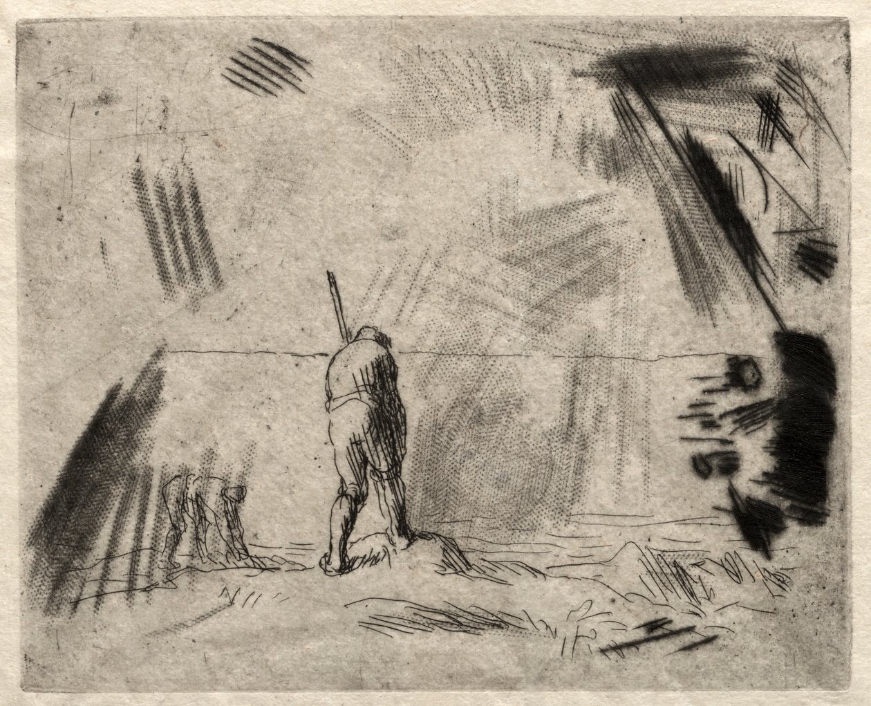 Kelp Gatherers by Jean-Francois Millet