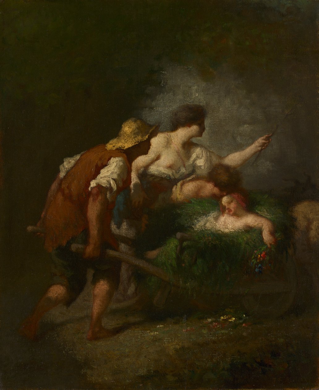 Return from the Fields by Jean-Francois Millet