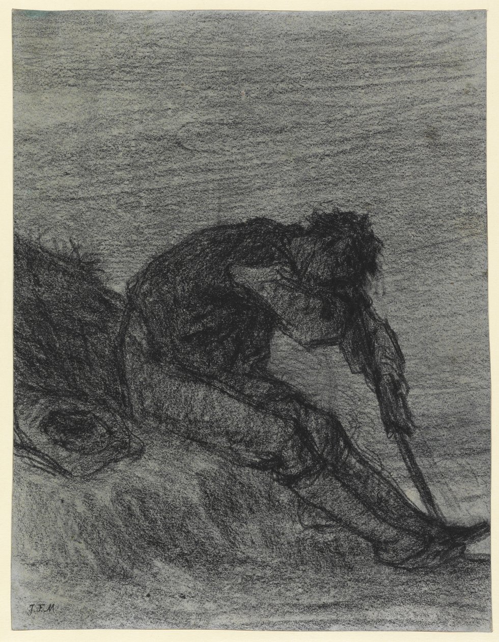 The Tired Haymaker by Jean-Francois Millet