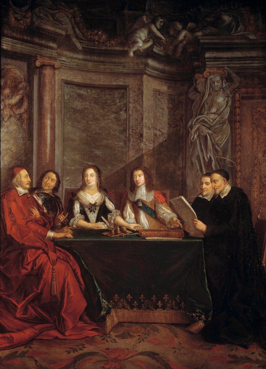 The Council of Conscience by Jean François de Troy