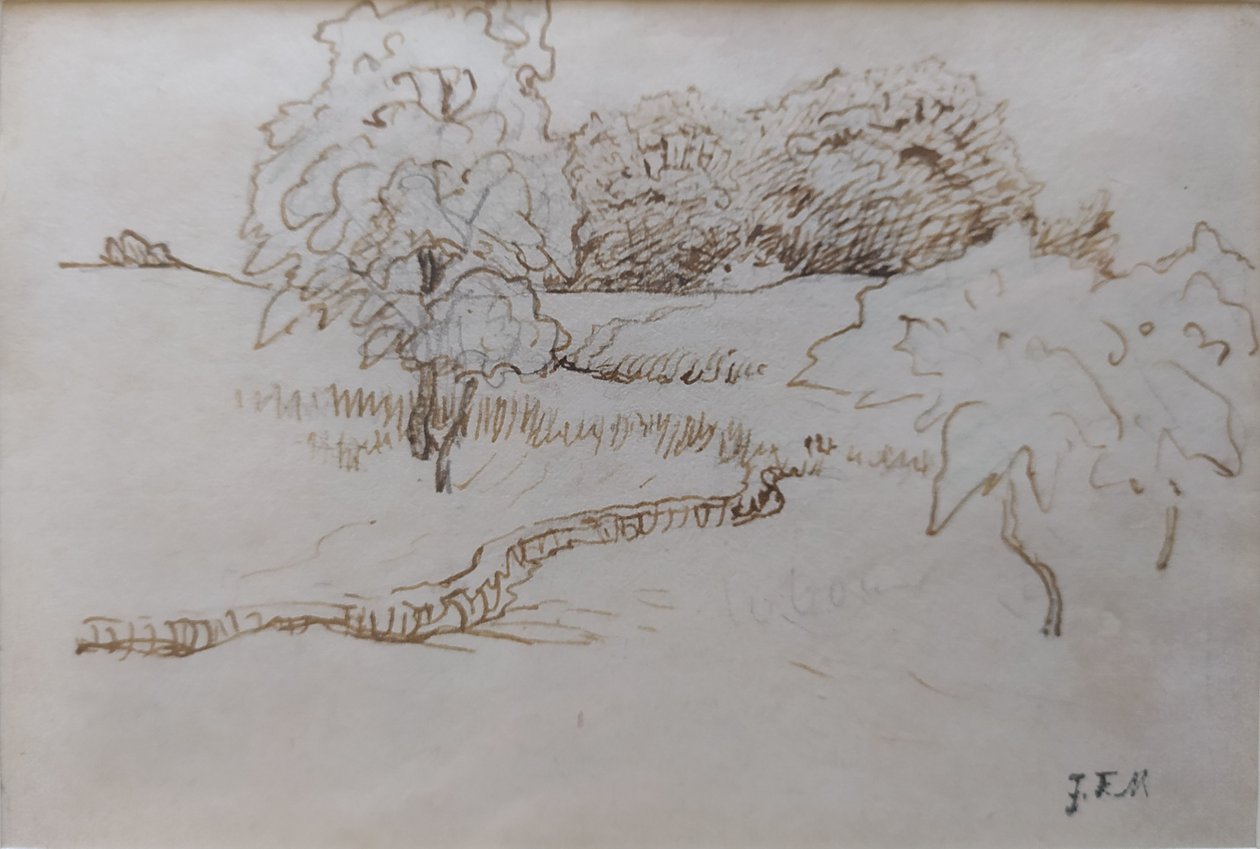 Trees and Groves near Vichy by Jean Francois Millet