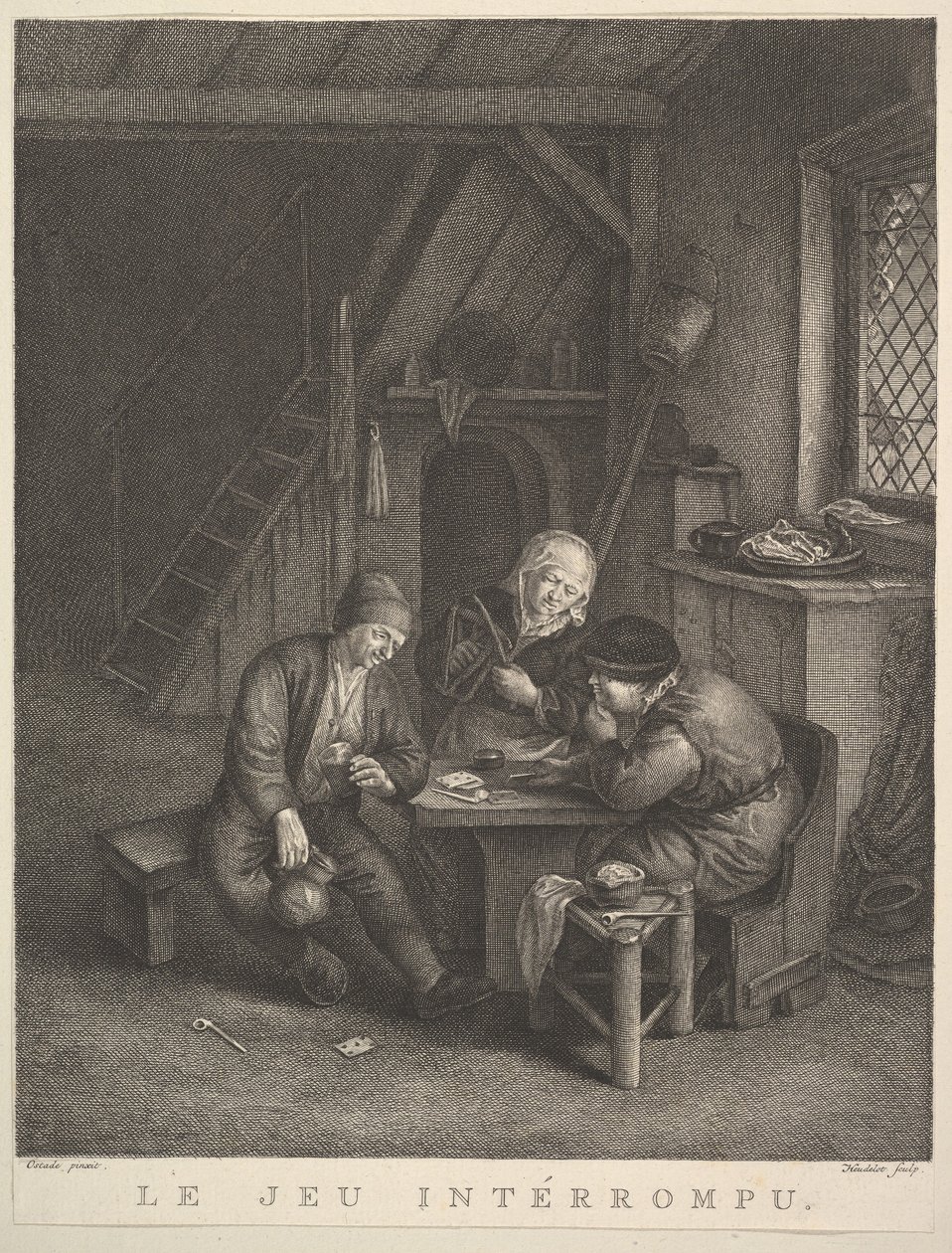 The Interrupted Game by Jean Heudelot: Buy fine art print