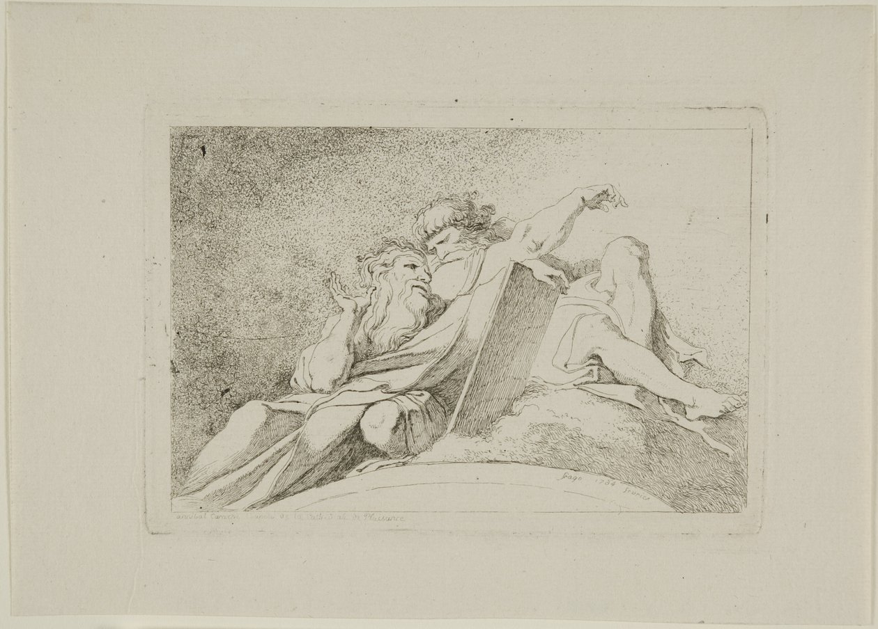 Two Prophets by Jean-Honore Fragonard