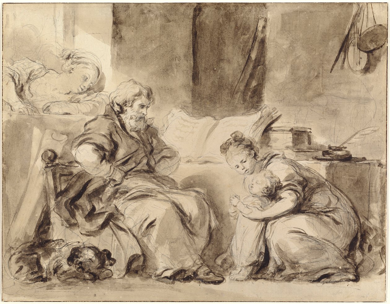 Unknown Image by Jean Honore Fragonard