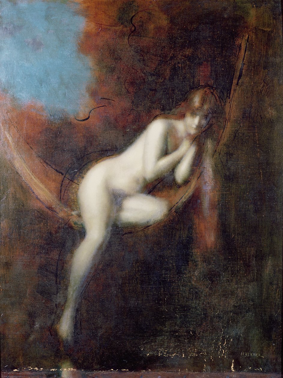 Sarah Bathing by Jean-Jacques Henner