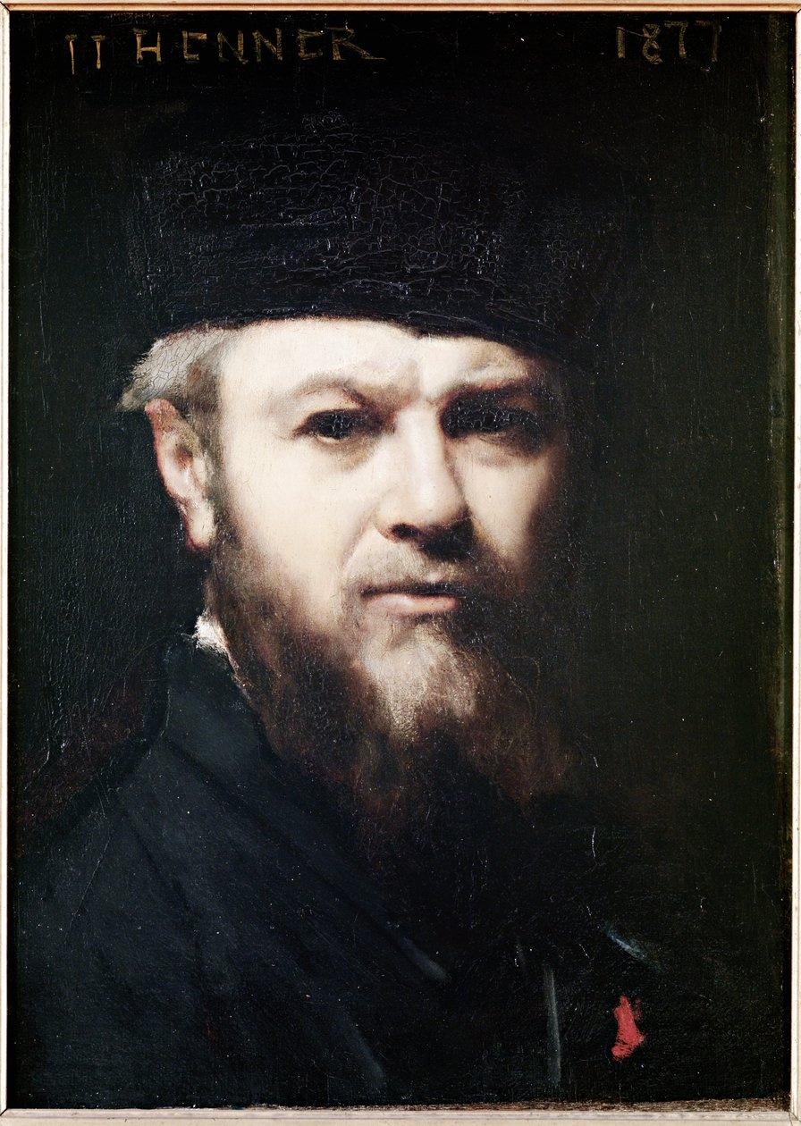 Self Portrait, 1877 by Jean Jacques Henner