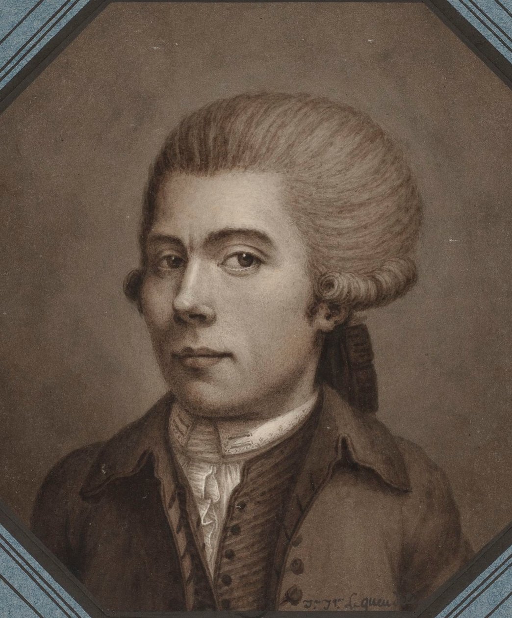 Self-Portrait by Jean-Jacques Lequeu
