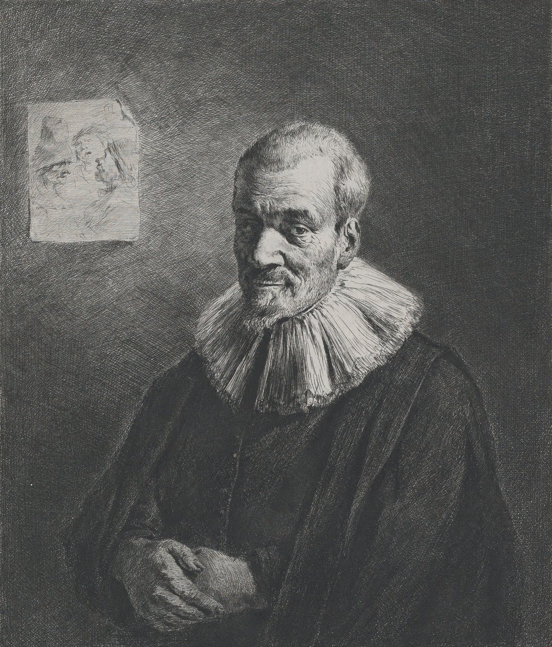 Portrait, after David Teniers the Younger, 1803