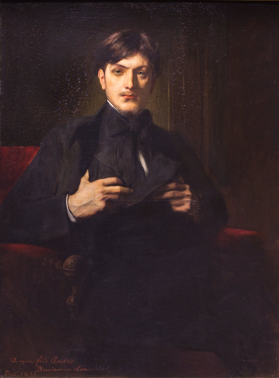 Andre Benjamin-Constant, Portrait of the Artist