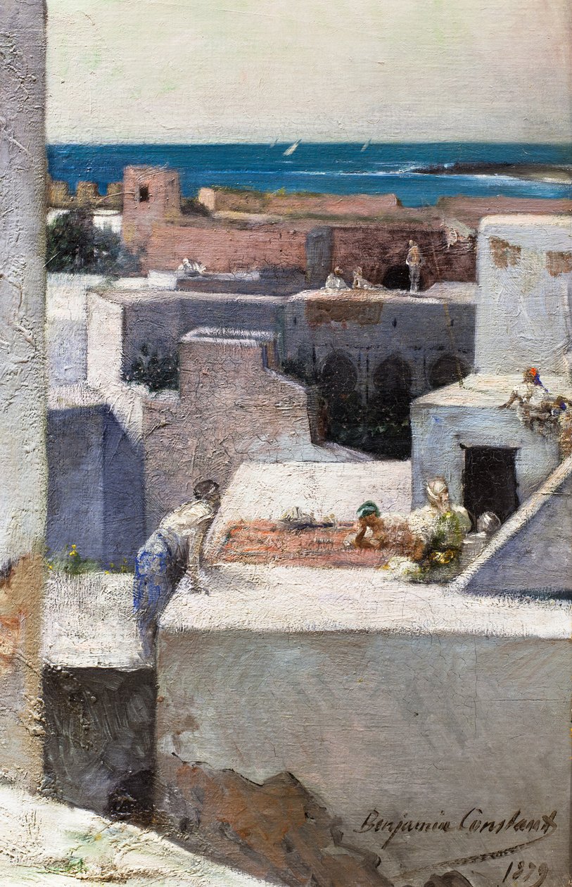 Evening on the Terraces (Morocco) by Jean Joseph Benjamin Constant