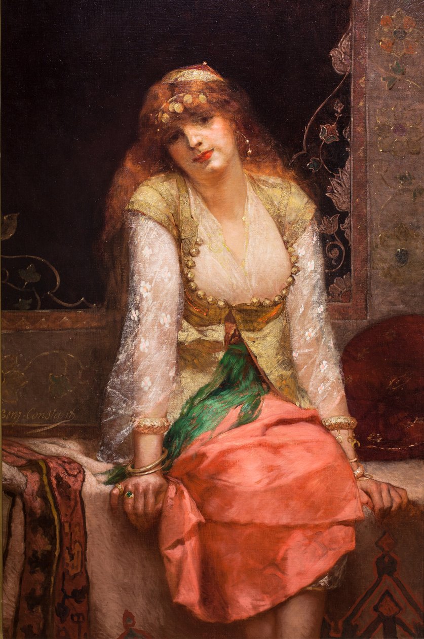 Oriental Beauty, Before or Around 1880 by Jean Joseph Benjamin Constant