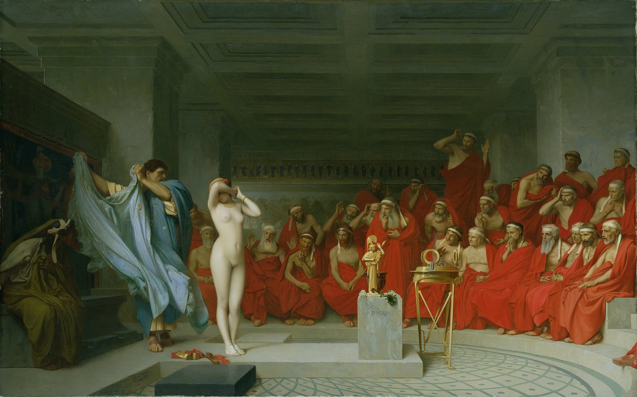 Phryne before the Areopagus by Jean Leon Gerome