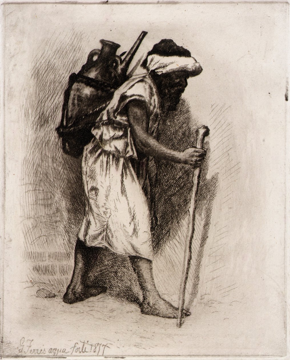 Water Carrier by Jean Leon Gerome Ferris