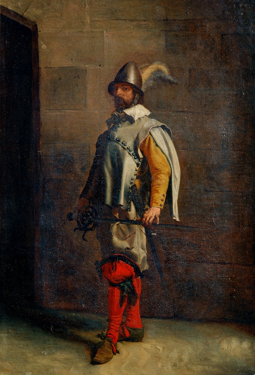 A Huguenot by Jean Louis Ernest Meissonier