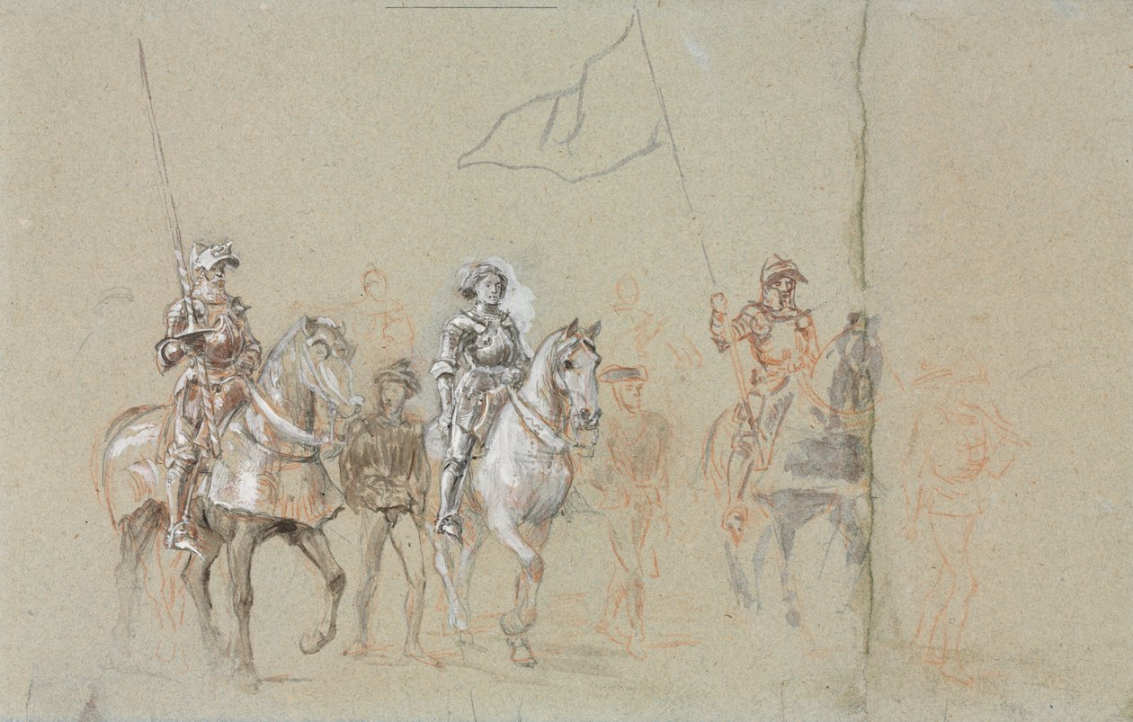 Joan of Arc, c.1889 by Jean Louis Ernest Meissonnier