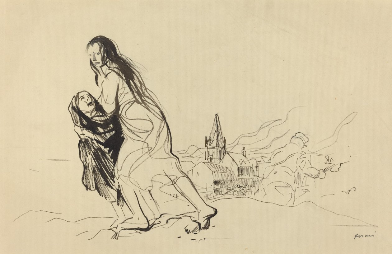 After Douai by Jean-Louis Forain