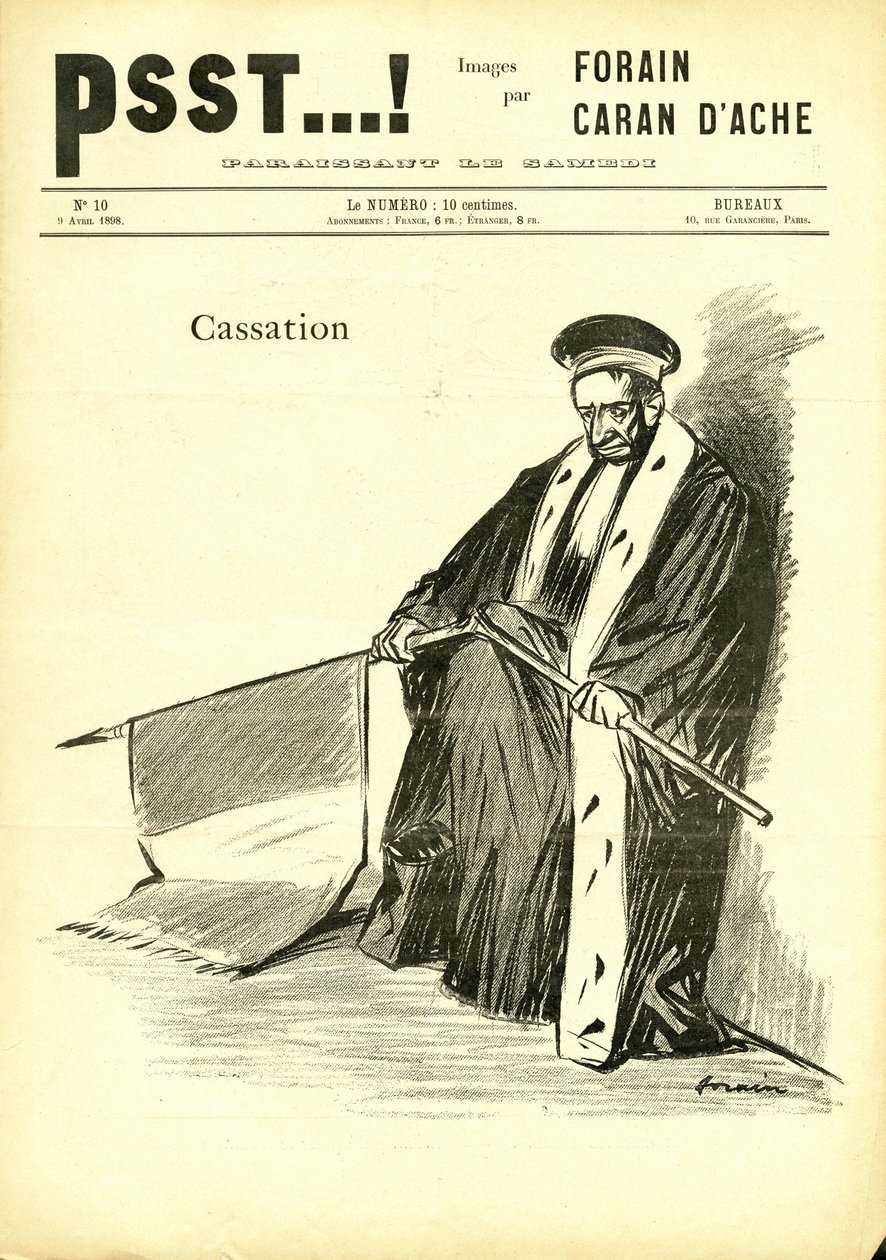 Illustration by Jean-Louis Forain in Psst...! by Jean-Louis Forain