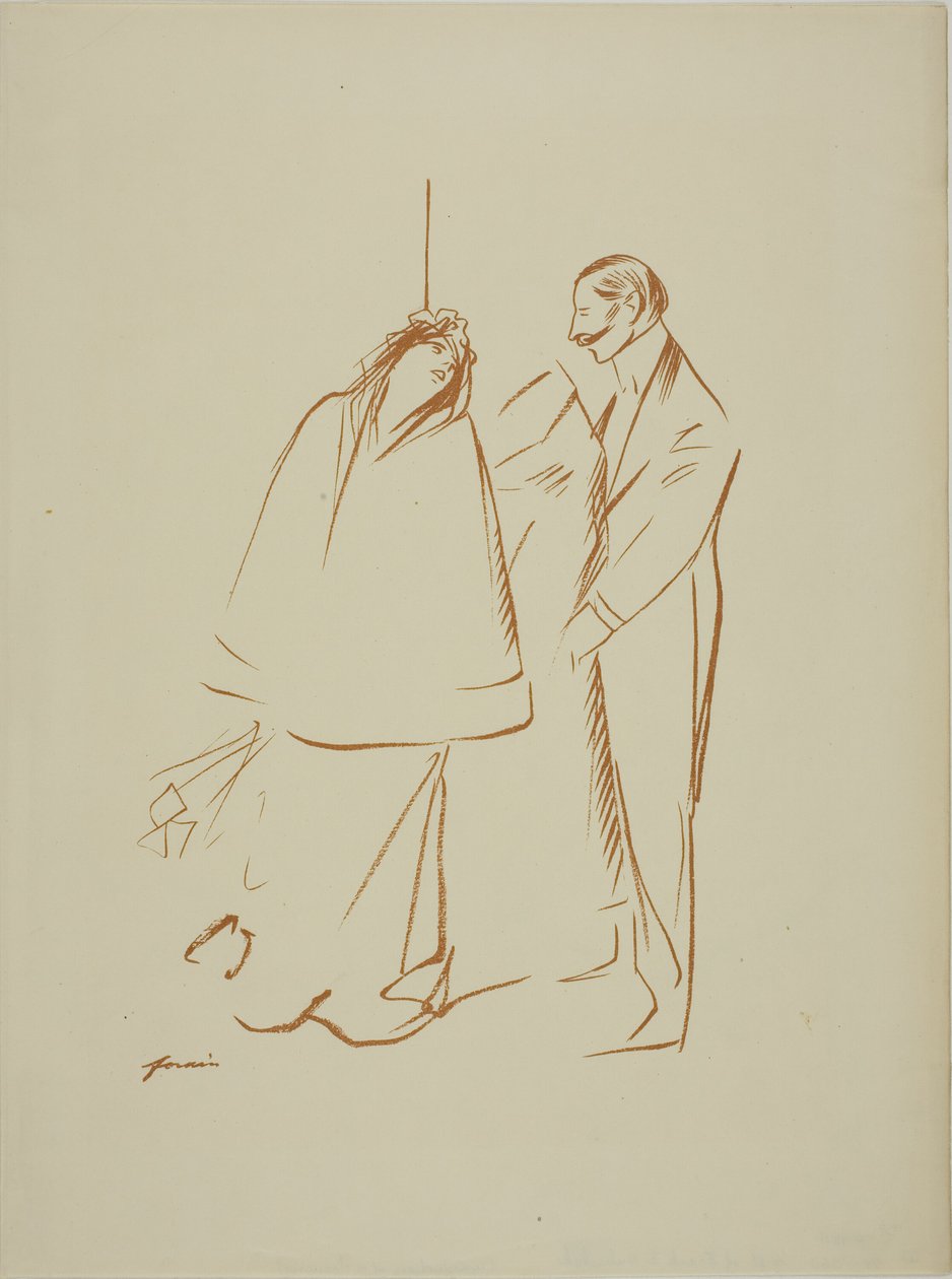 In the Cloakroom by Jean Louis Forain