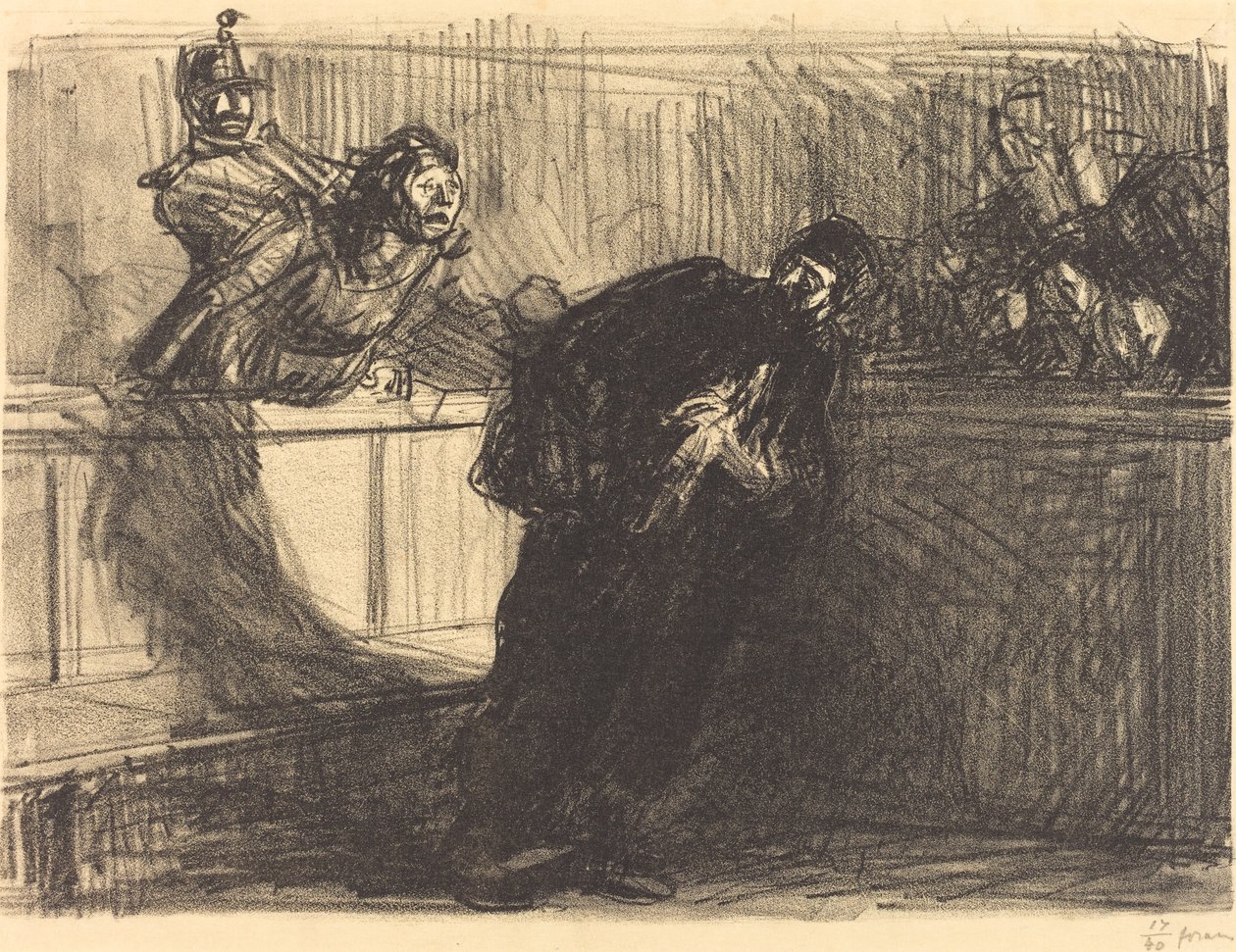 The Lawyer Abused by Jean-Louis Forain