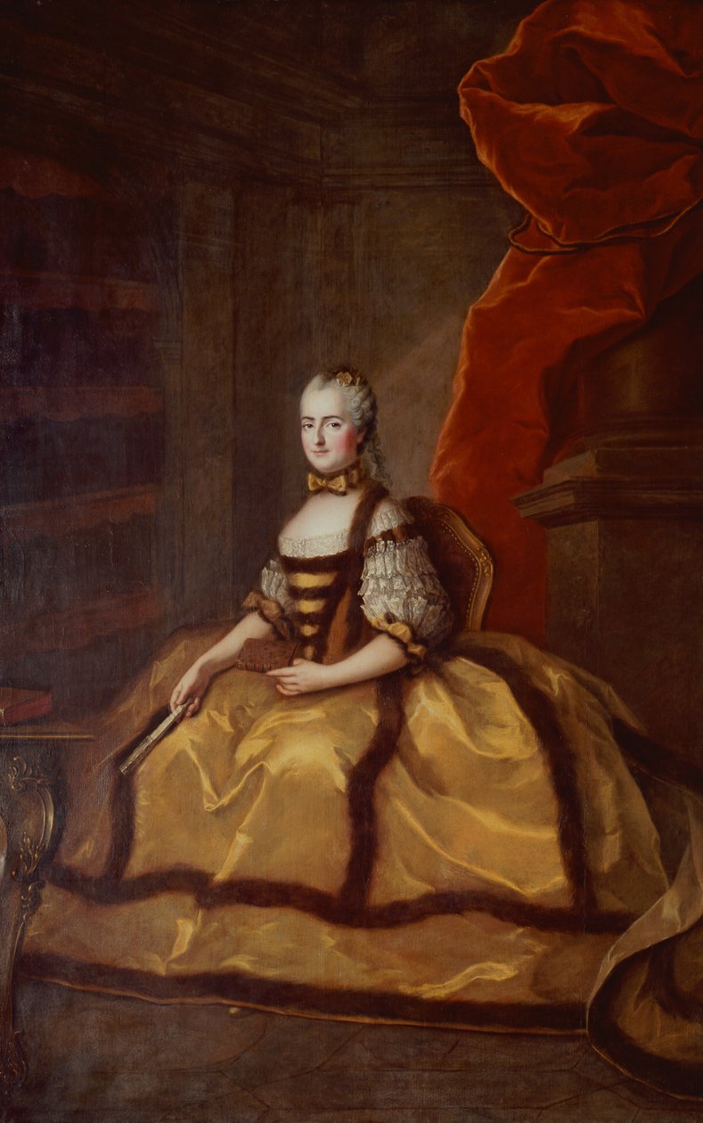 Portrait of Madame Louise of France by Jean Marc Nattier