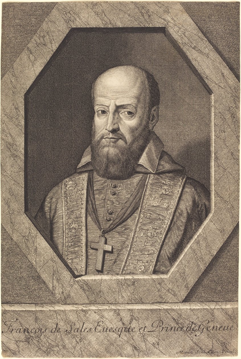 Saint Francis de Sales by Jean Morin