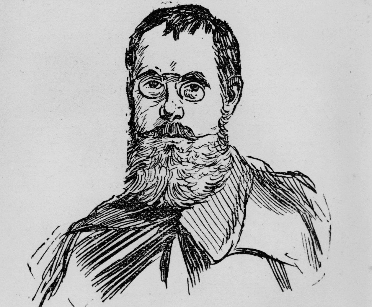 Charles Peguy by Jean-Pierre (after) Laurens