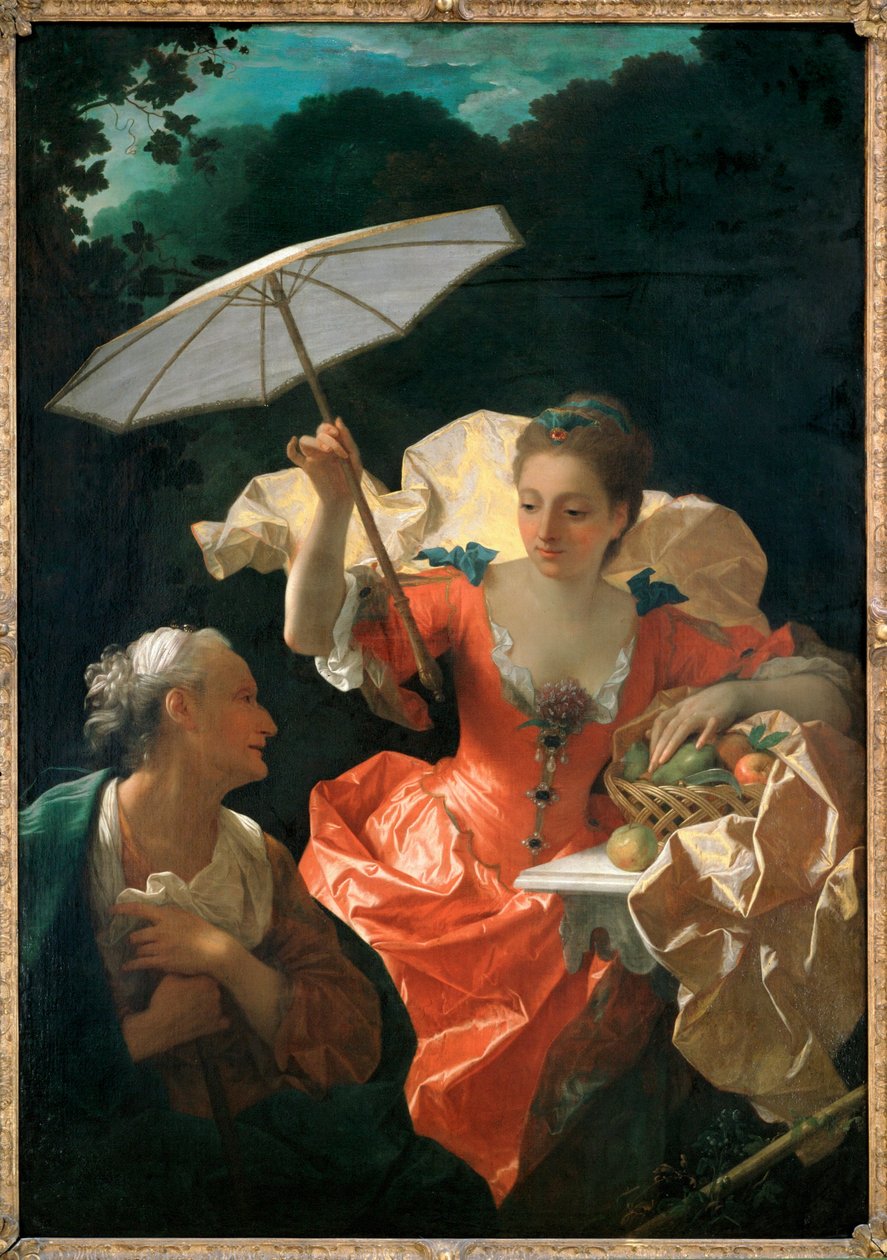 Vertumnus and Pomona by Jean Ranc