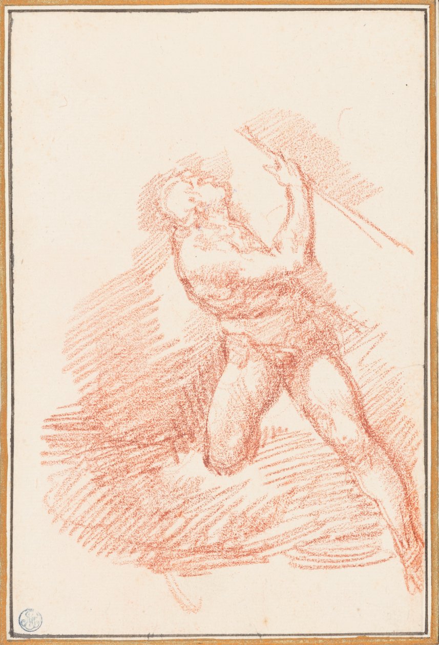 Figure from Last Judgment by Jean-Robert Ango