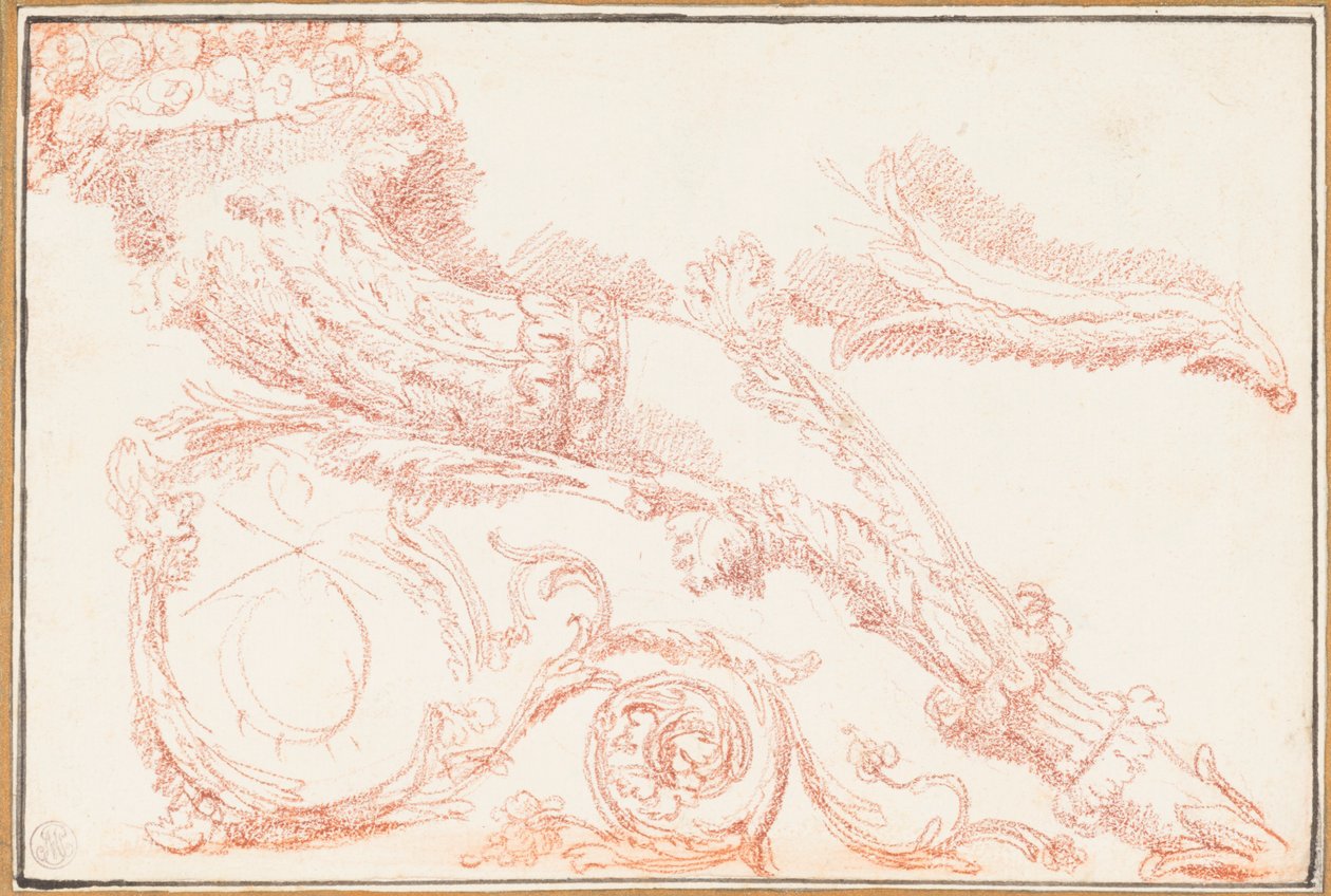 Study for Panel of the Tribune by Jean Robert Ango
