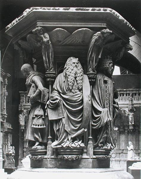 Moses (detail) by Jean after Malouel
