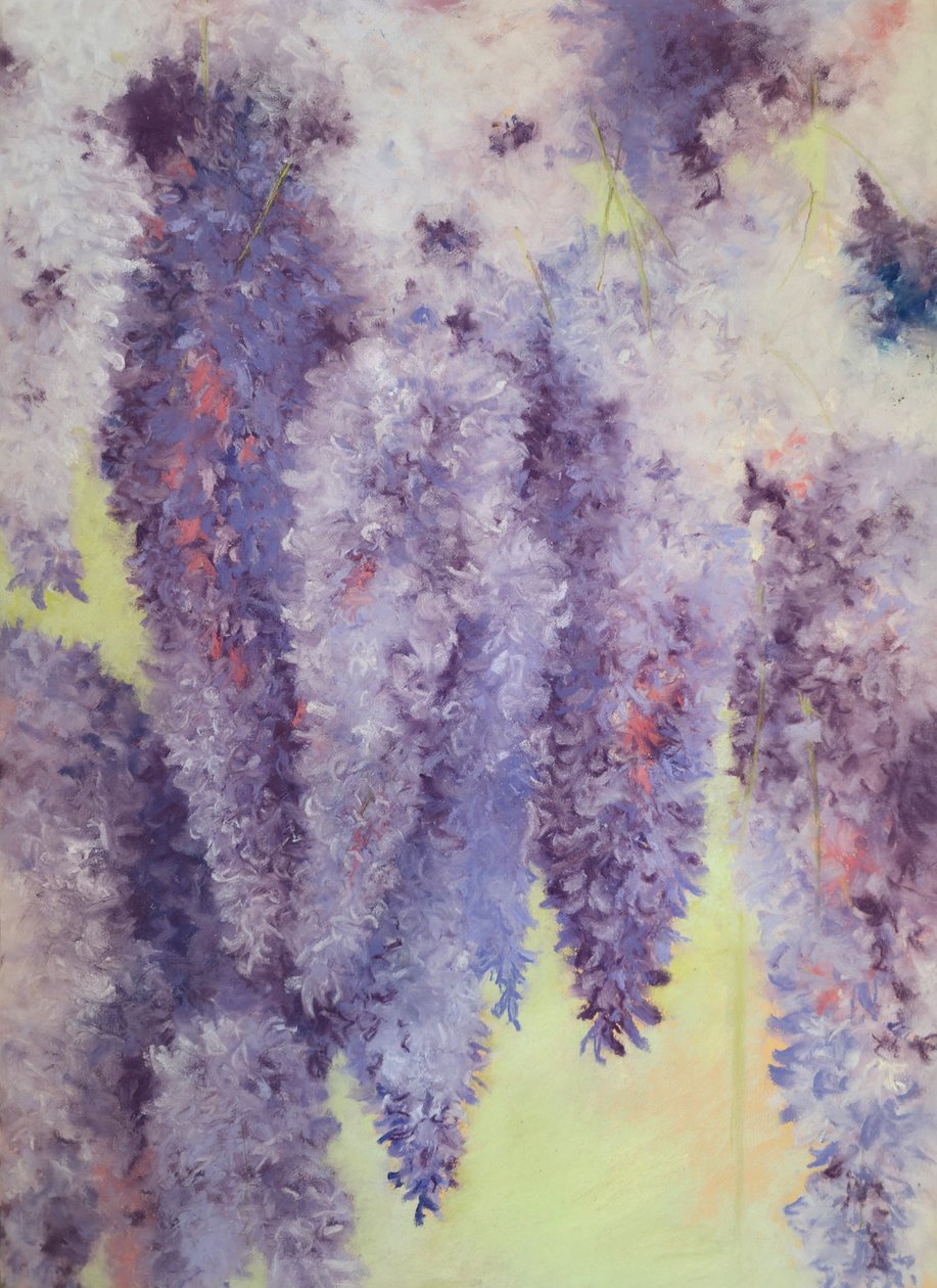 Wisteria Flowers by Jeanne Maze