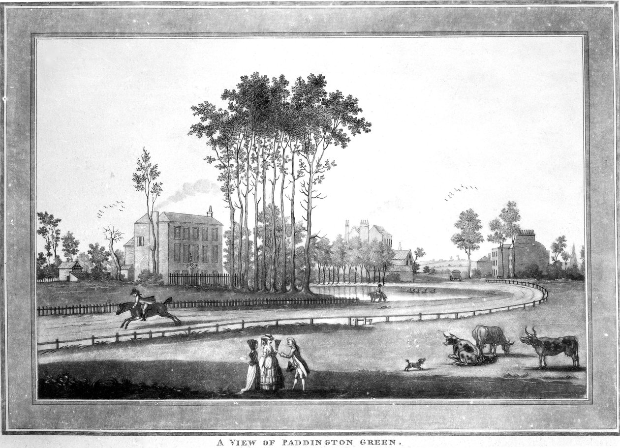 A View of Paddington Green, 1782-3 by Jefferyes Hammett O