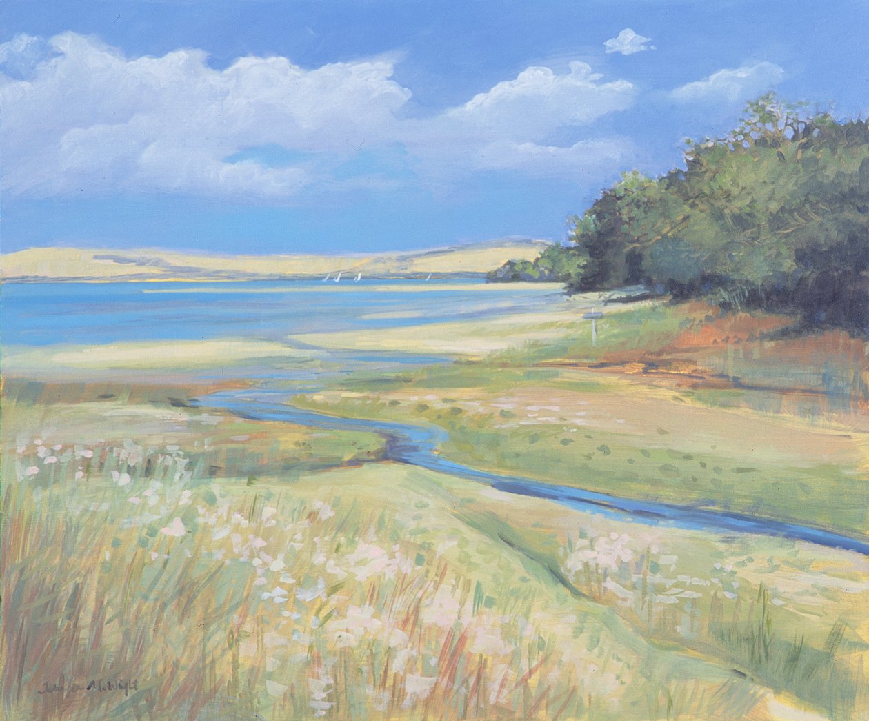 Kingsbridge Estuary 2, 2008 by Jennifer Wright