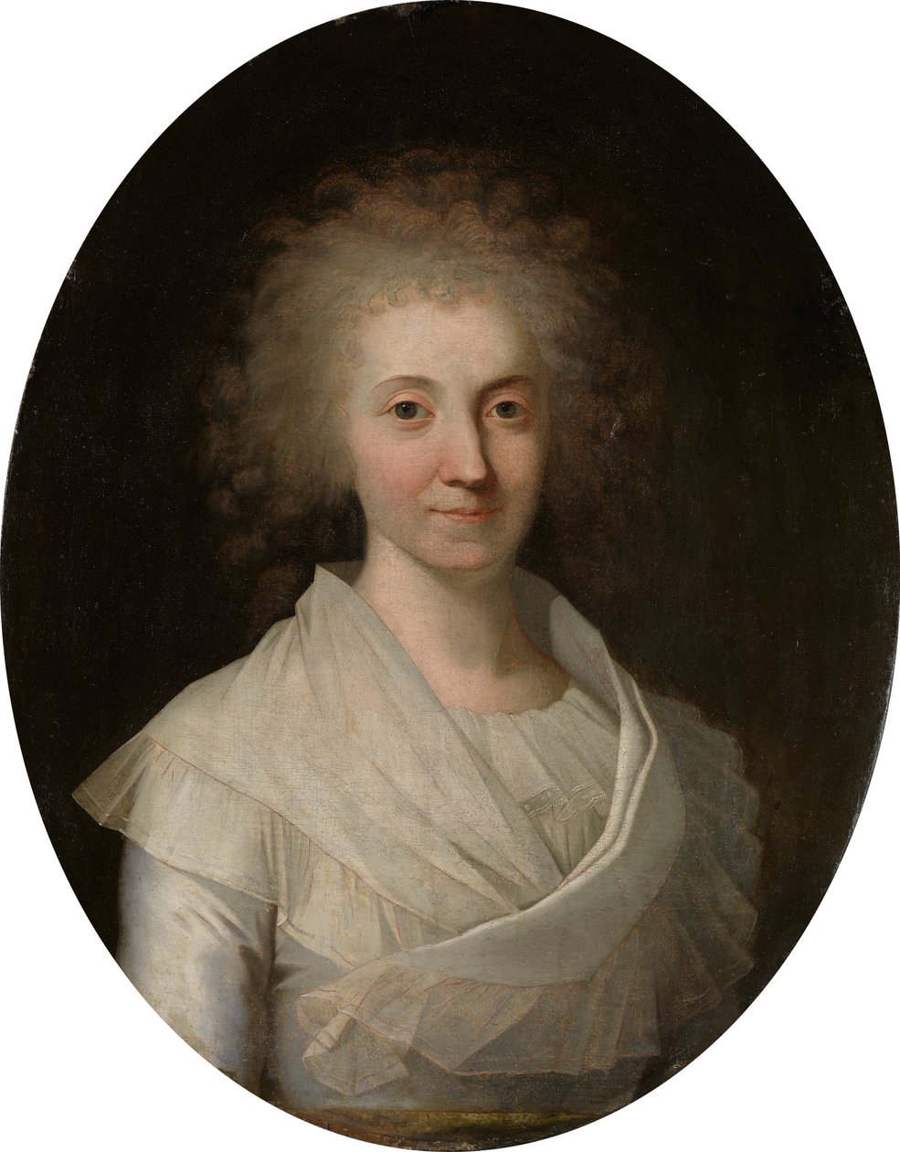 Portrait of Maren Juel by Jens Juel