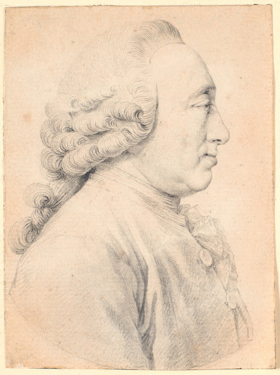 Portrait of the Swiss Natural Scientist and Philosopher Charles Bonnet (1720-93) by Jens Juel