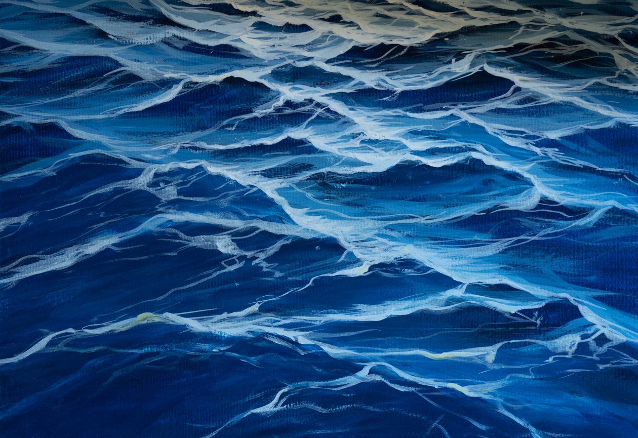 Blue Sea, 2020 by Jerome Glomaud