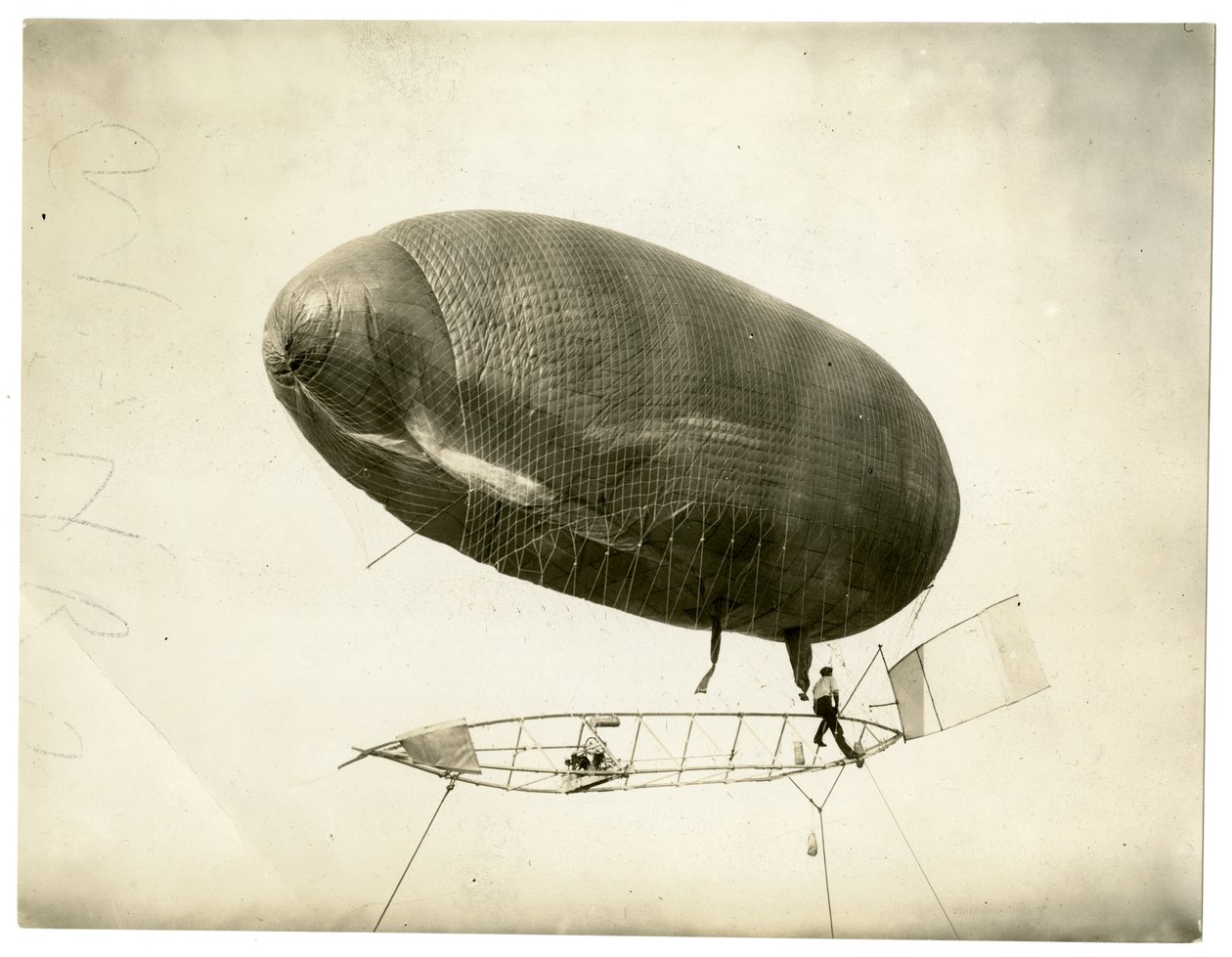 Airship 'California Arrow' by Jessie Tarbox Beals