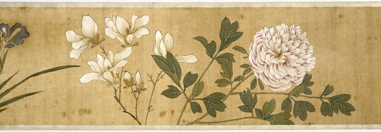 One Hundred Flowers (detail) by Jiayan Chen